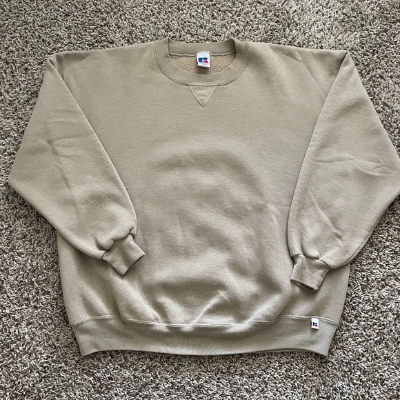 tan russell sweatshirt